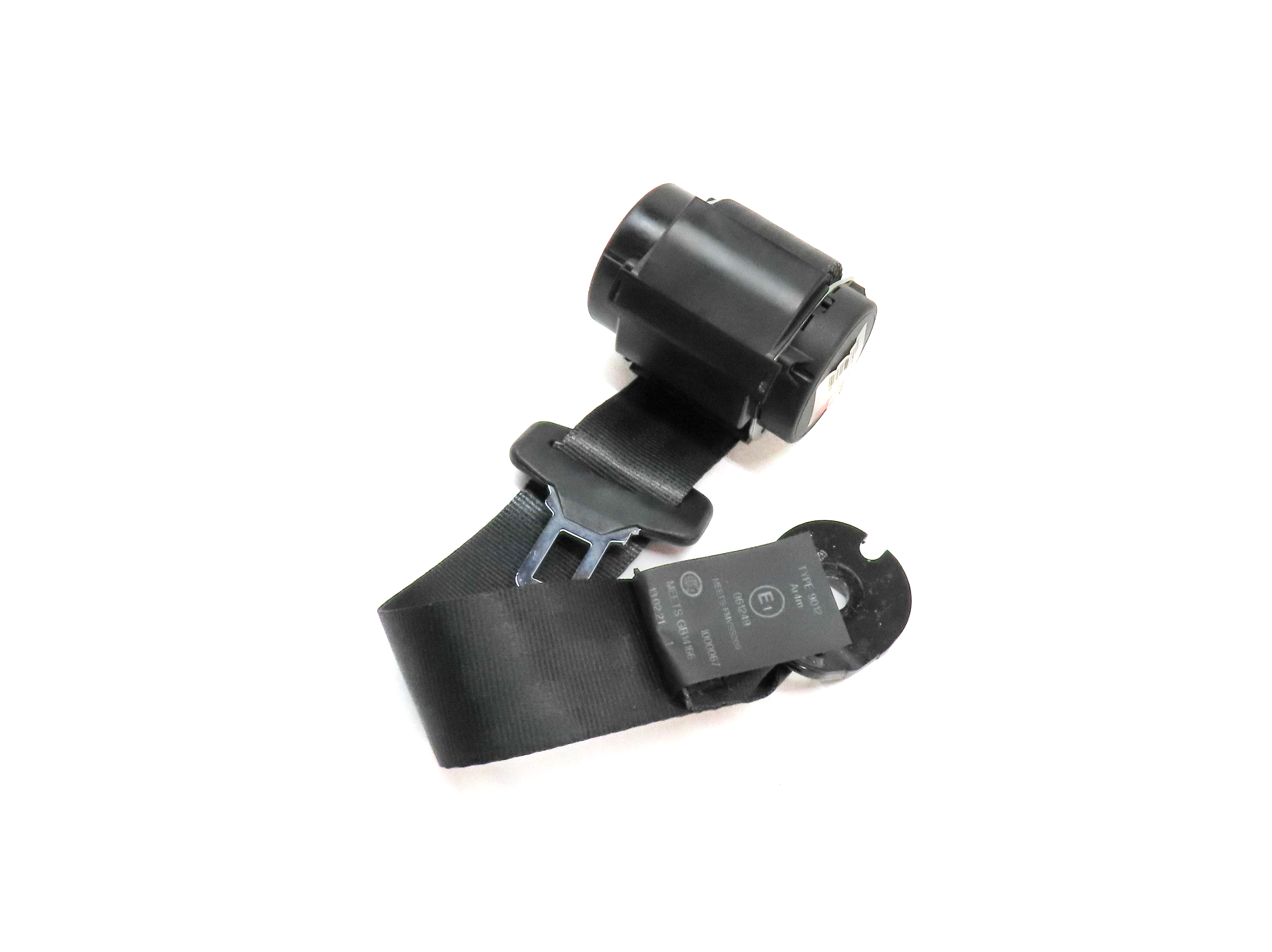 2013 RANGE ROVER EVOQUE (L538) REAR RIGHT SEAT SEATBELT BELT RETRACTOR (Black) — exact item pictured